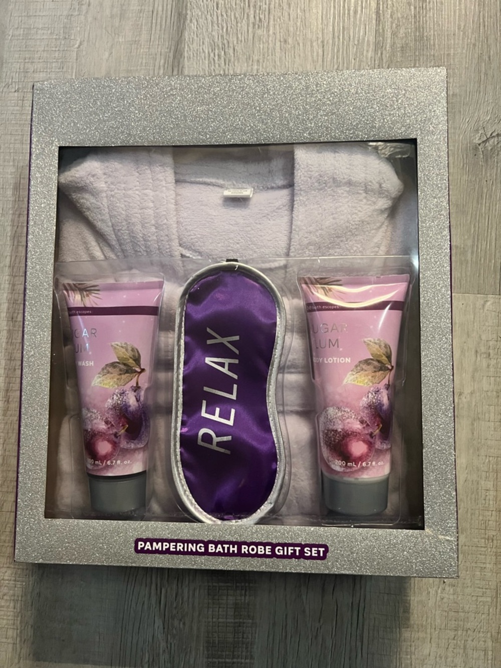 Pampering Bath Robe Gift Set